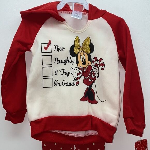 🔥DISNEY MICKEY MOUSE 2 pc set sz 5 New sweater /leggings - Picture 2 of 6